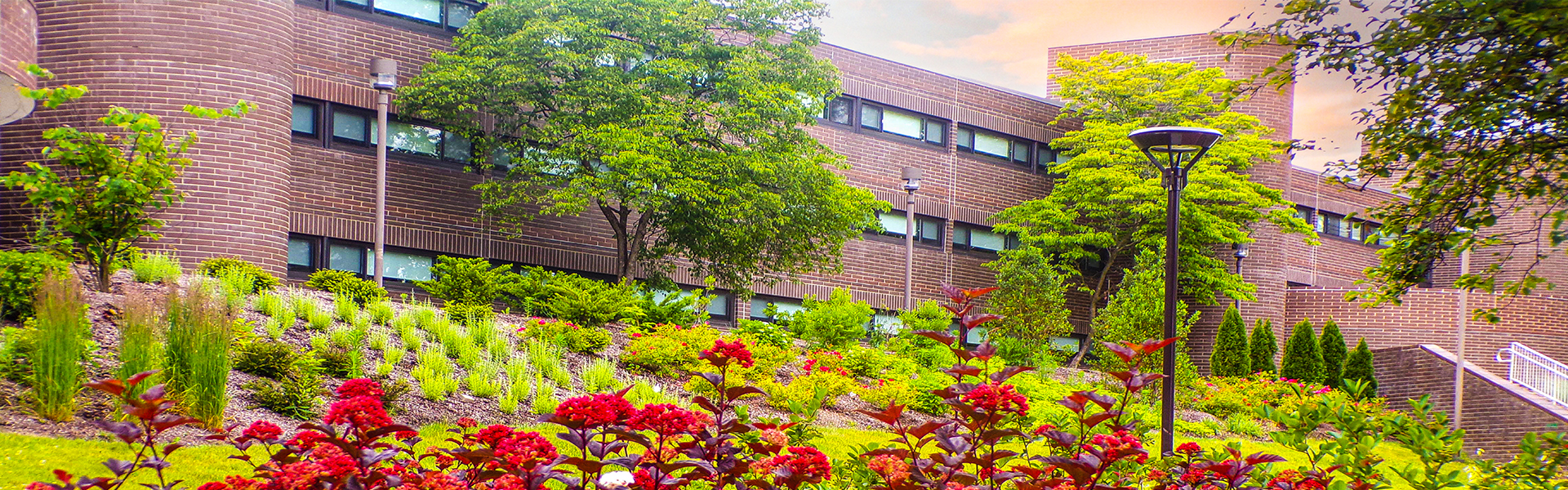 SUNY Purchase Courtyard
