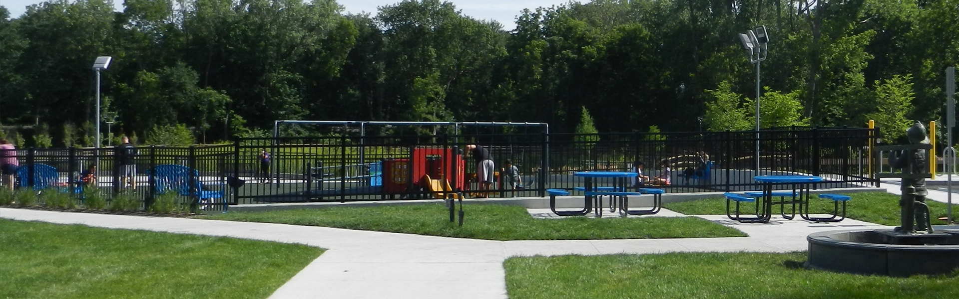 West Nyack Hamlet Green and Firefighter Memorial Park