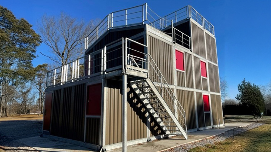 New Training Building at Station 2