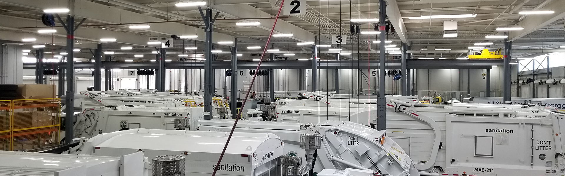 Truck Repair Facility Vehicle Wash Bay