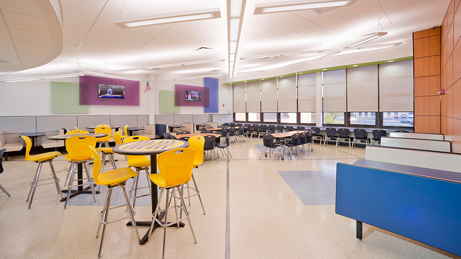 Massapequa cafeteria and kitchen