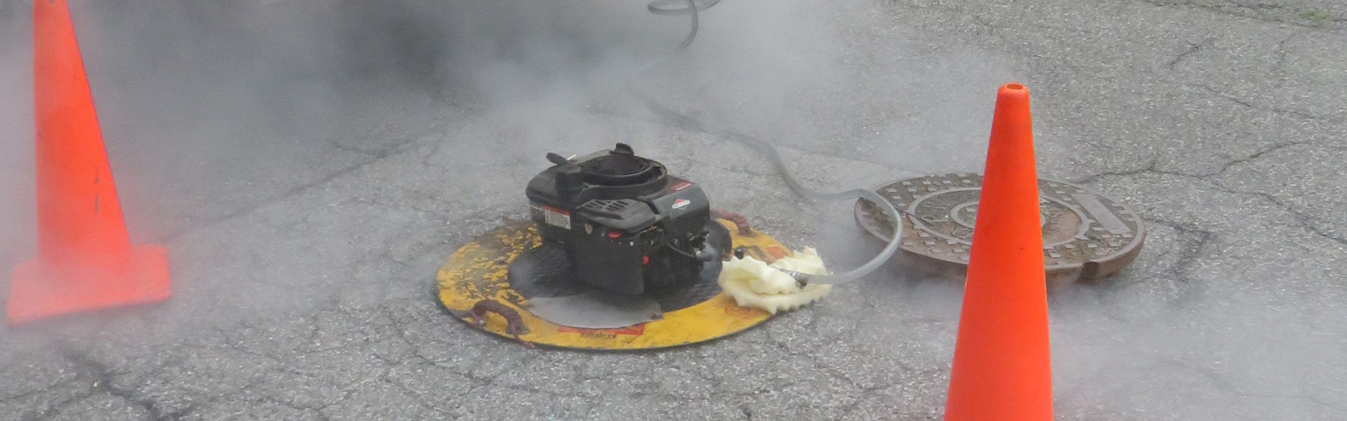 Sanitary Sewer Smoke Testing